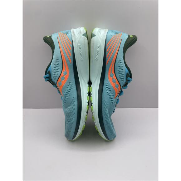 Size 11 - Saucony Ride 14 Future Spring Blue Running Cycling Shoe S20650-26 - Picture 7 of 8